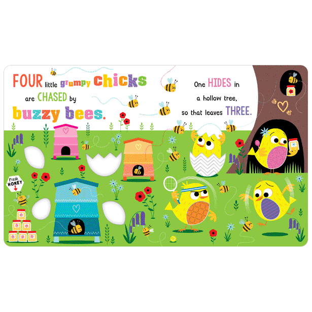 Board Book Never Touch the Grumpy Chicks