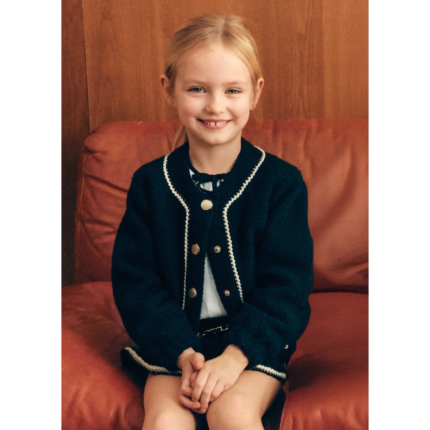 Black Sherpa Dress Jacket