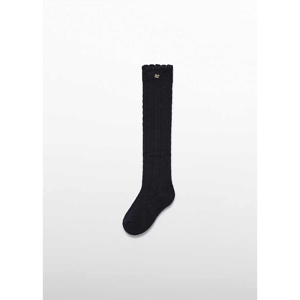 Girl Openwork Knee-High Socks