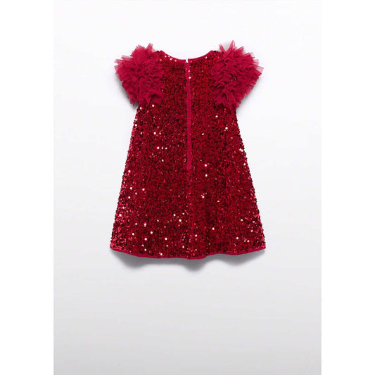 Girl Sequin and Tulle Dress