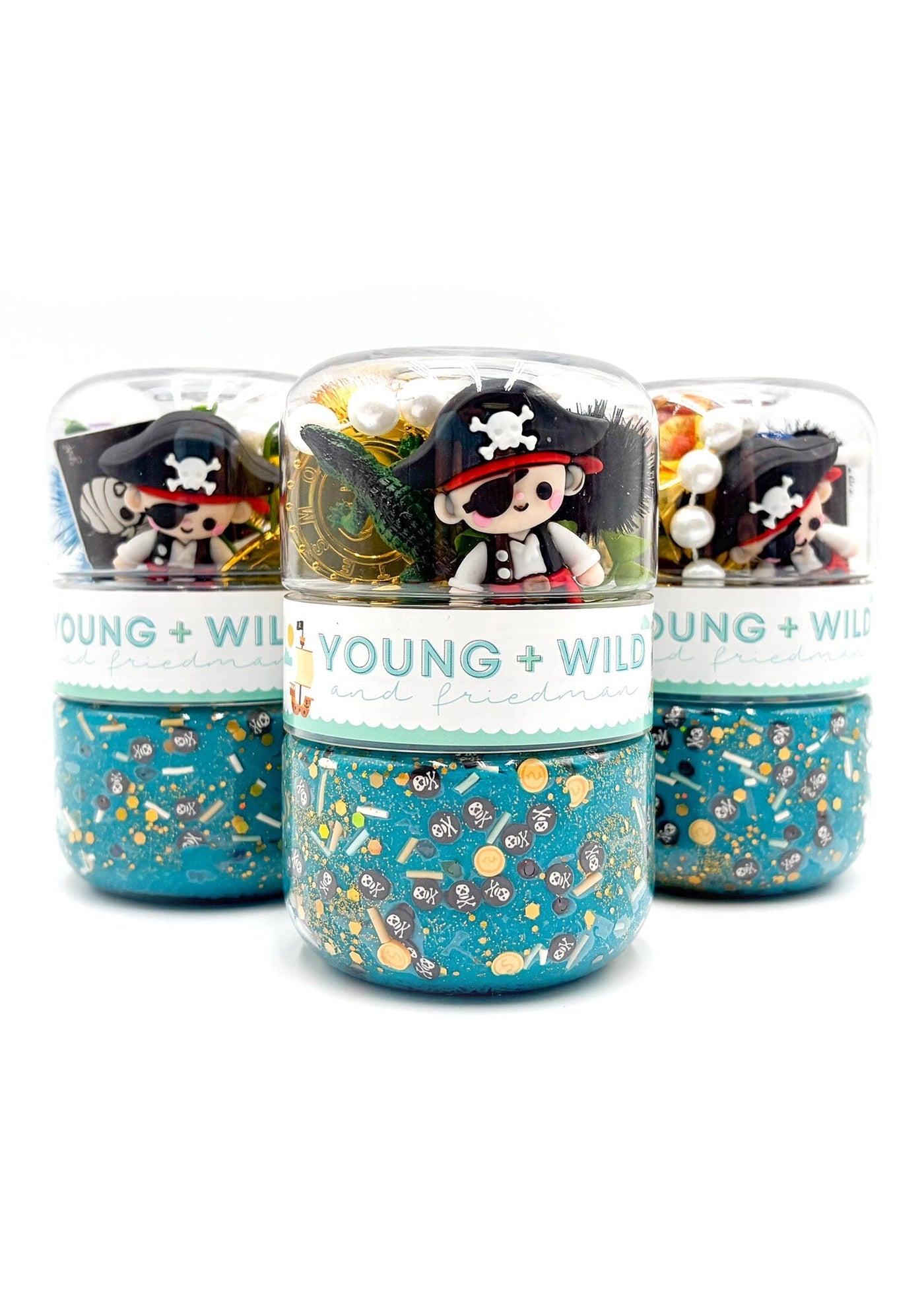 Grab & Go Dough Jar - Pirate - WS
