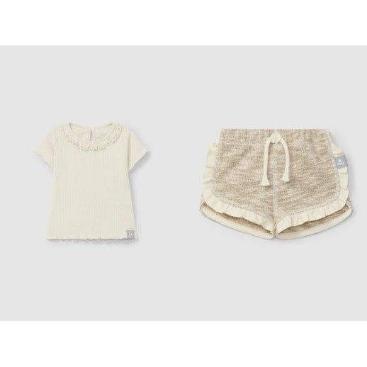 POINTELLE T-SHIRT & SHORT