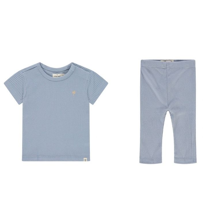 BABY SHORT SLEEVE LEGGING SET