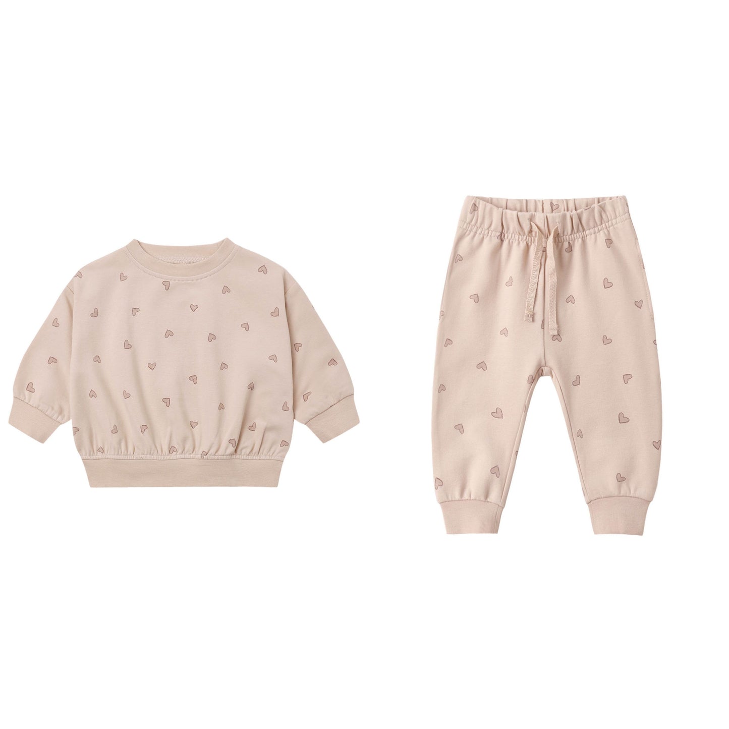 RELAXED SWEATSUIT HEARTS