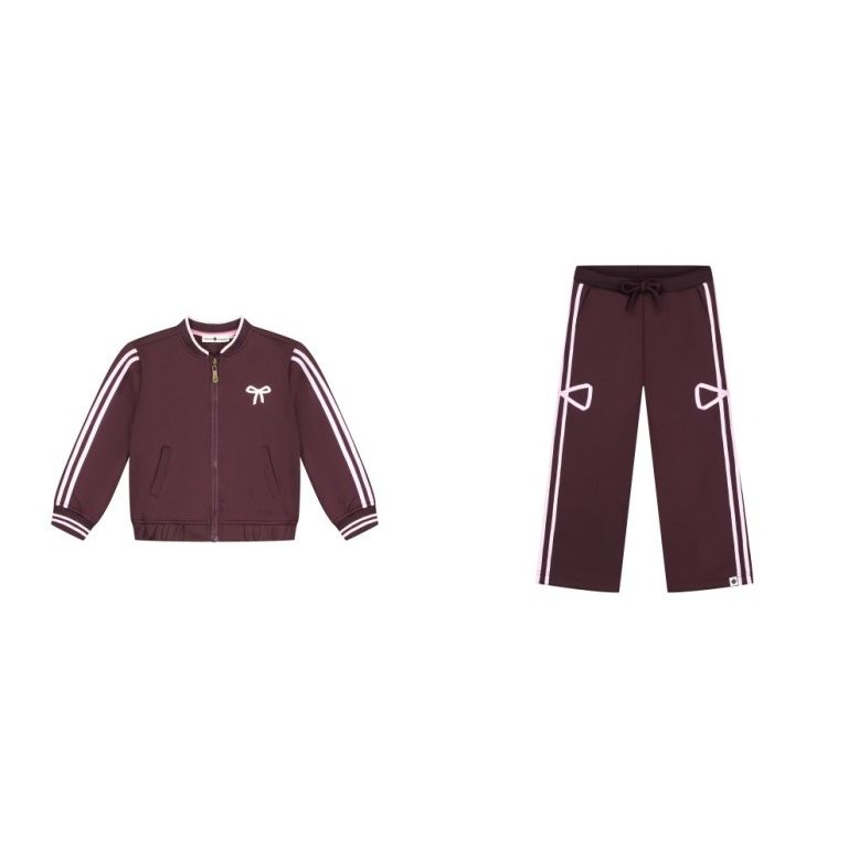 GIRLS TRACK CARDIGAN AND PANT