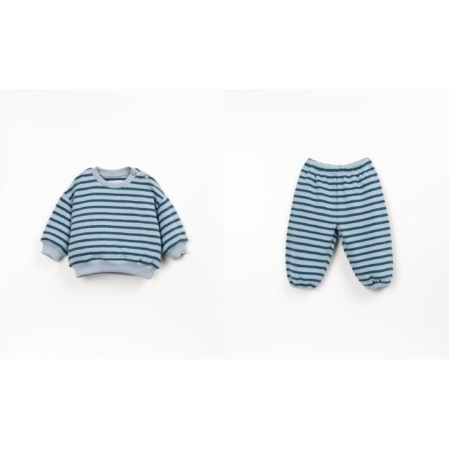 STRIPED JERSEY SWEATSUIT