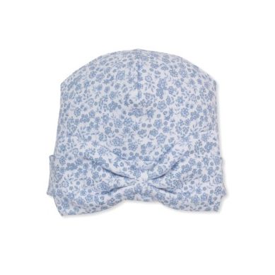 hat novelty prt - Fall Blooms blue