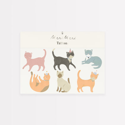 Meri Meri Temporary Tattoos Asst Prints