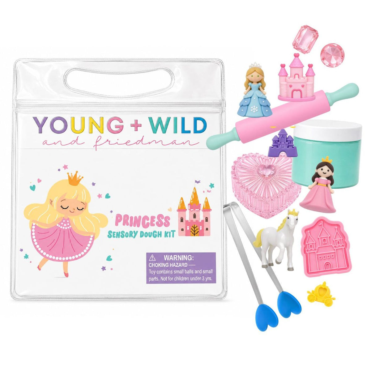 Sensory Dough Bag - Princess - WS