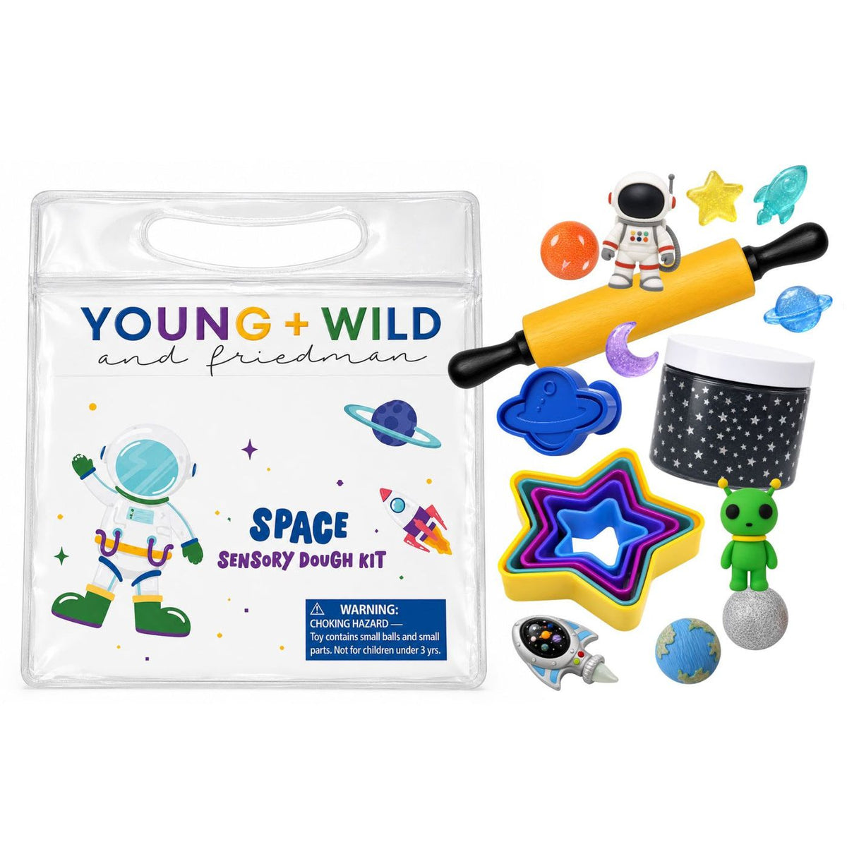 Sensory Dough Bag - Space - WS