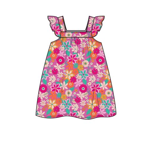 GIRLS MUSLIN SUNDRESS