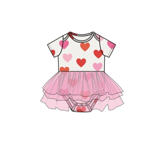 TWIRLY S/S TUTU BODYSUIT DRESS