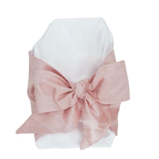 Bow Swaddle In Silk