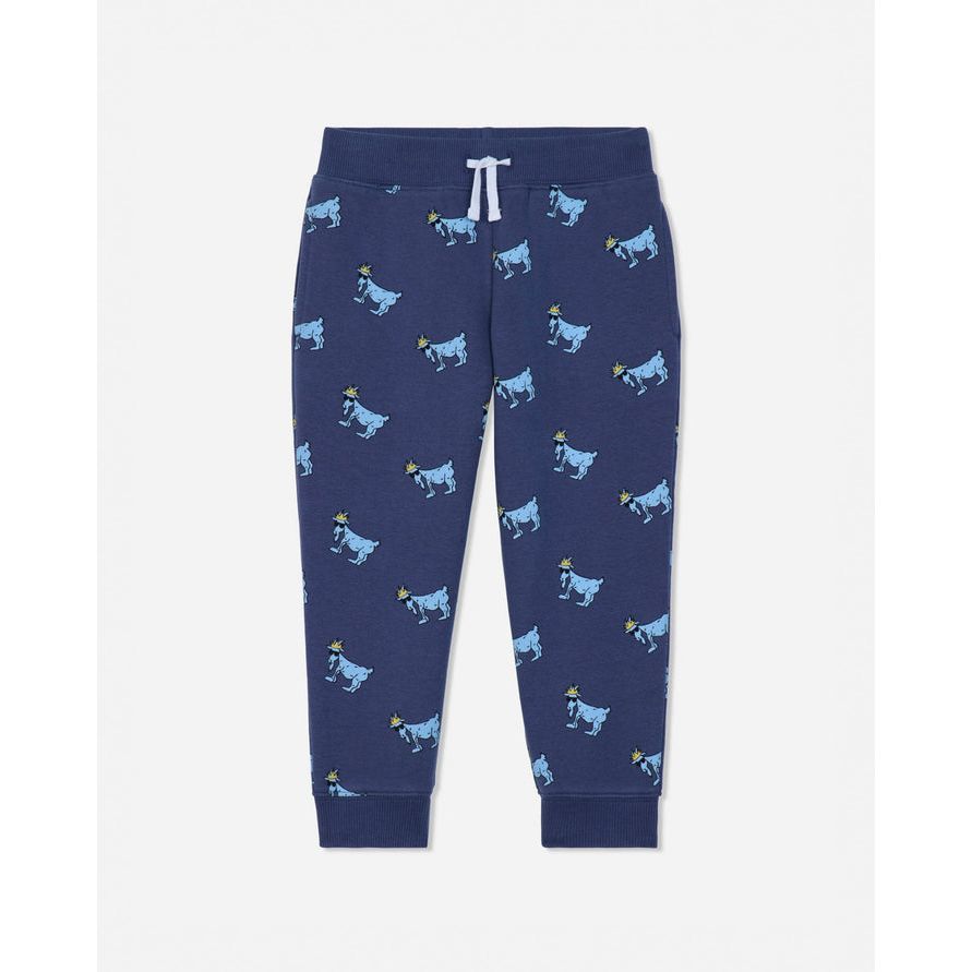 Goat AOP toddler fleece sweatpants