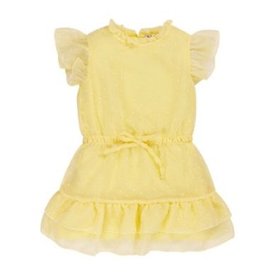 Yellow Cap Sleeve Dress