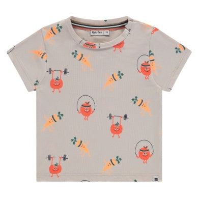 Baby Boys Tee Work Out Veggies