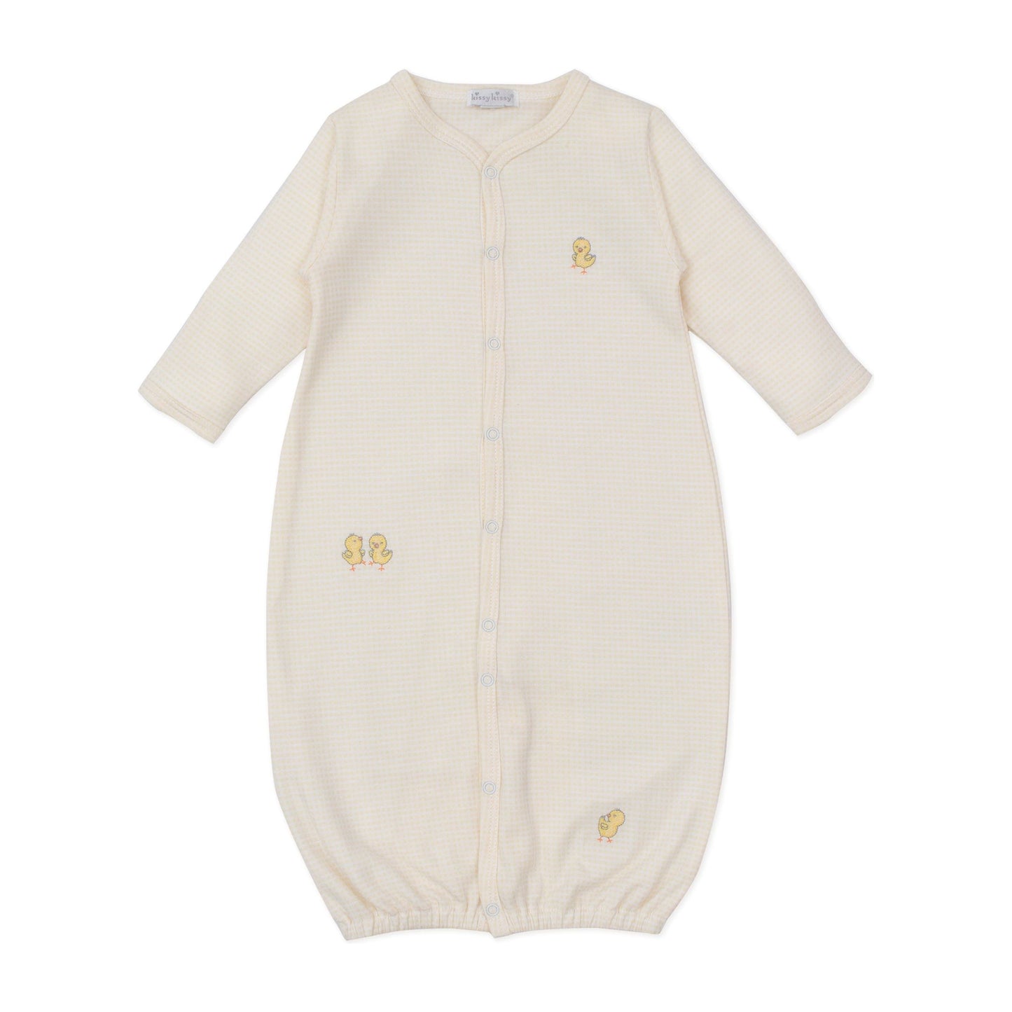 Cheery Chicks Applique Converter Gown