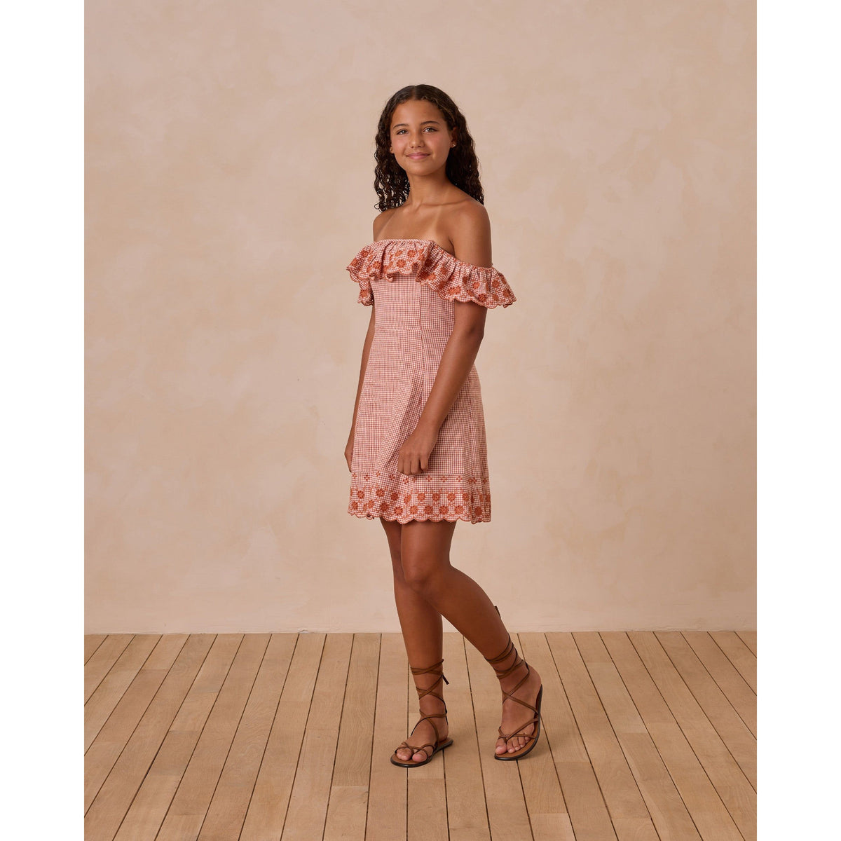 BIANCA MINI DRESS || POPPY GINGHAM