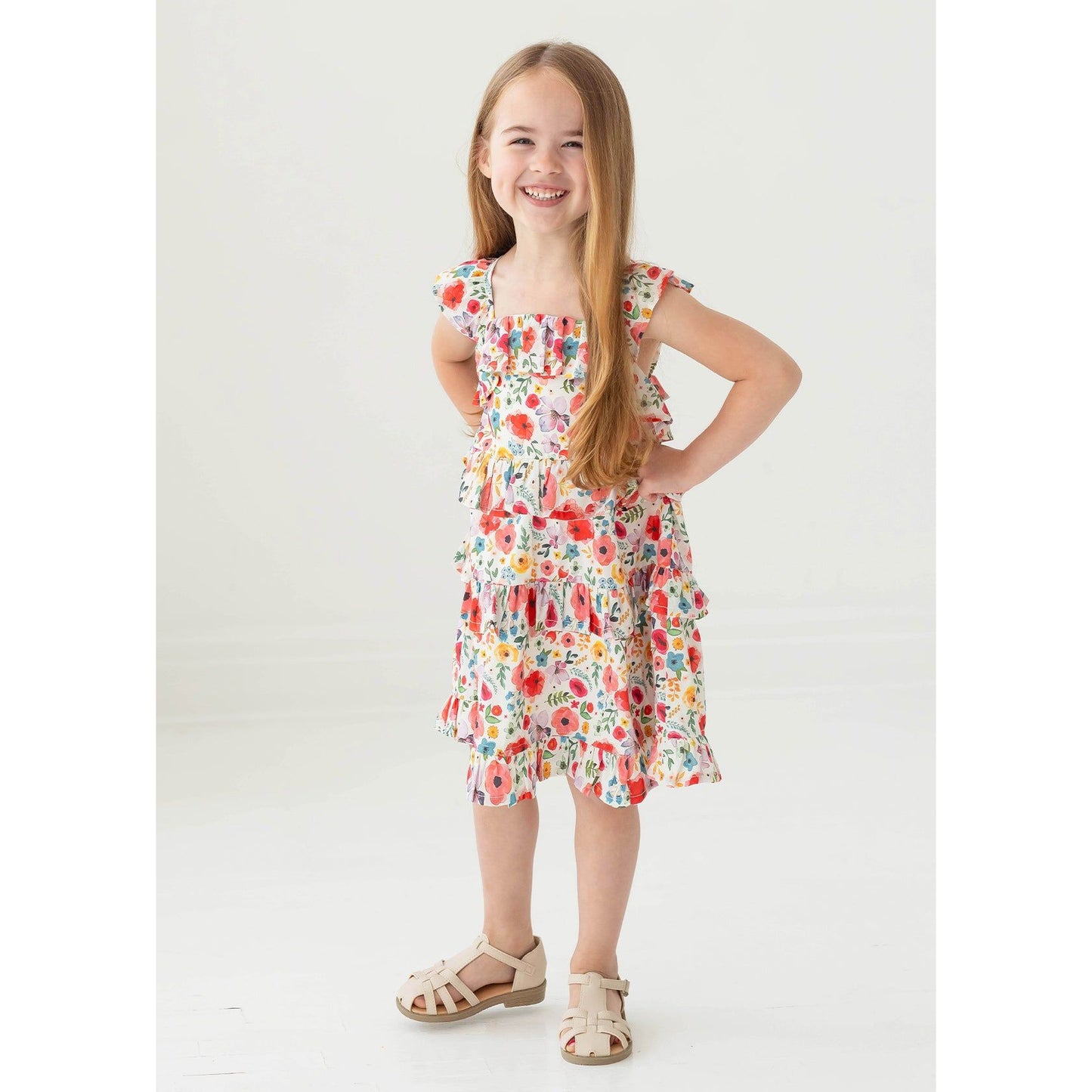 DANCING PETALS DRESS