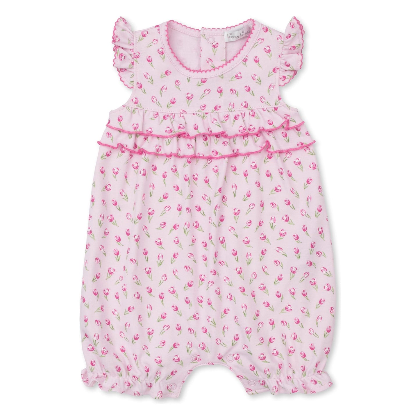 Tulip Blossoms Short Playsuit