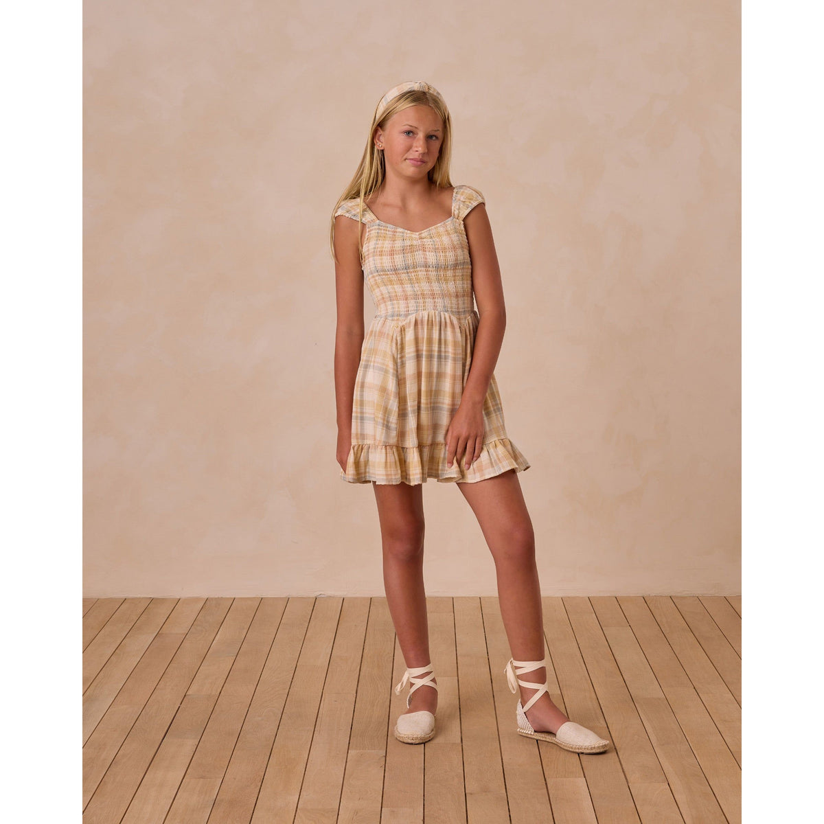 KALINA DRESS || PASTEL PLAID
