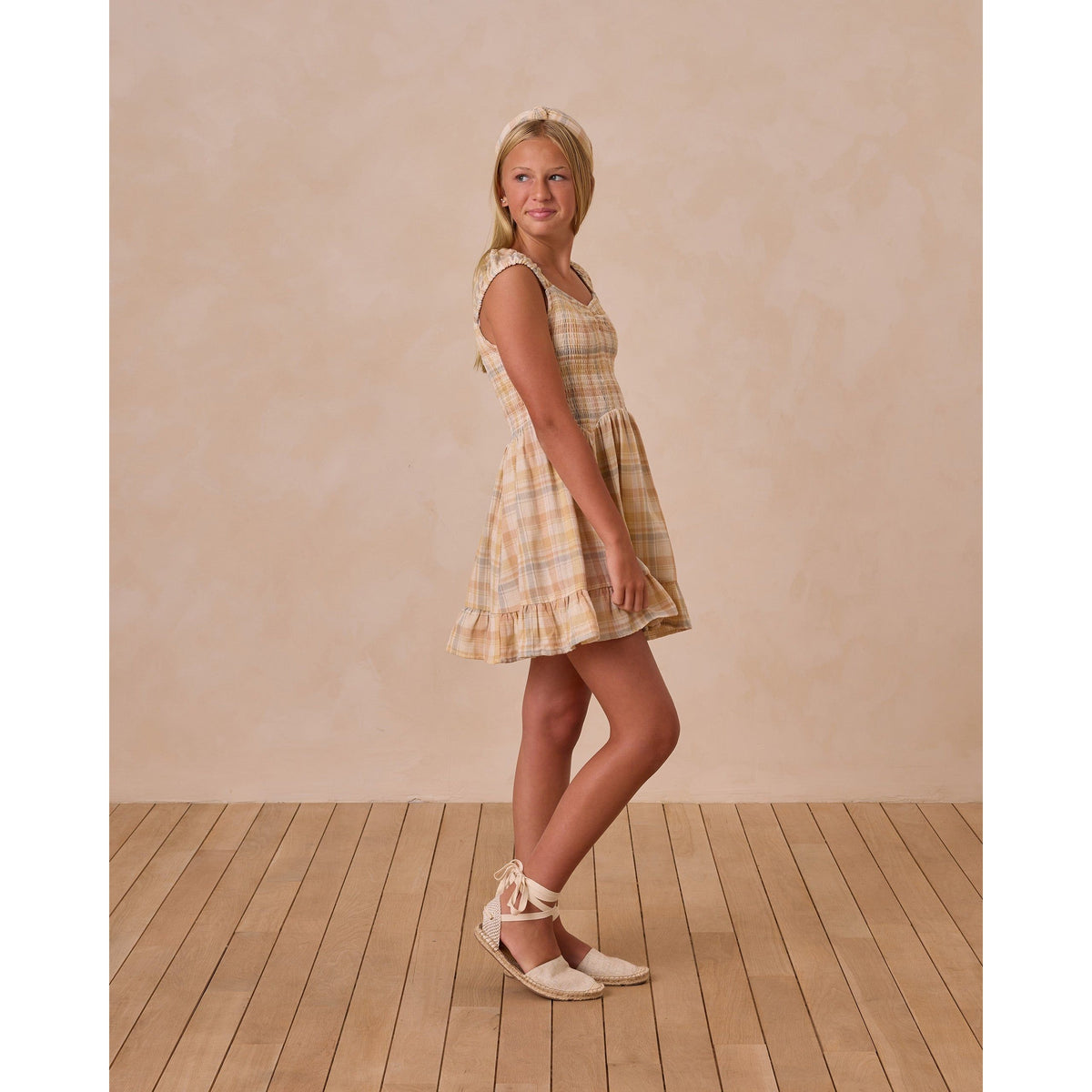 KALINA DRESS || PASTEL PLAID