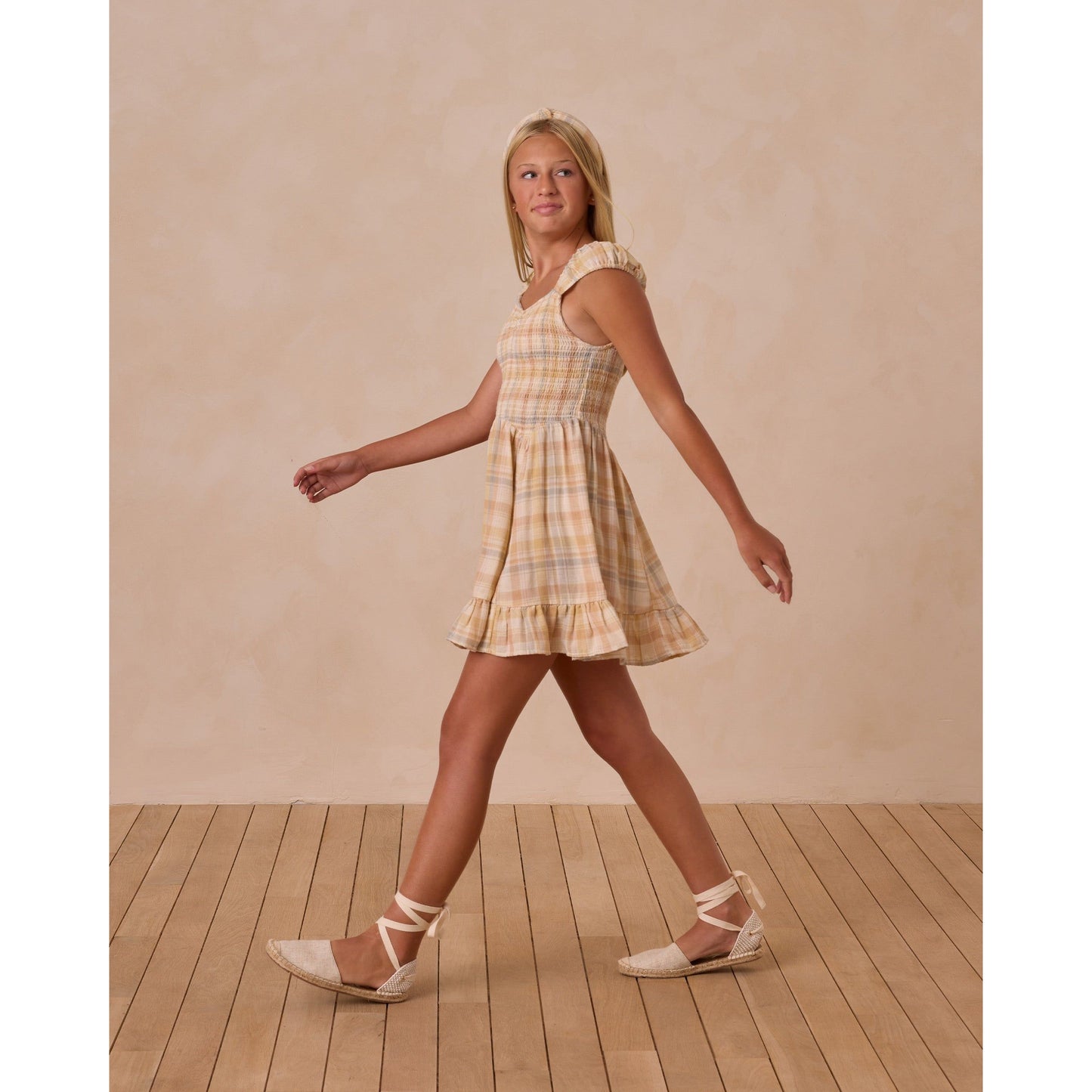 KALINA DRESS || PASTEL PLAID