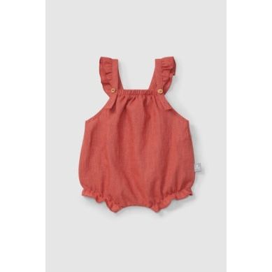 Infant Girls Bubble Red