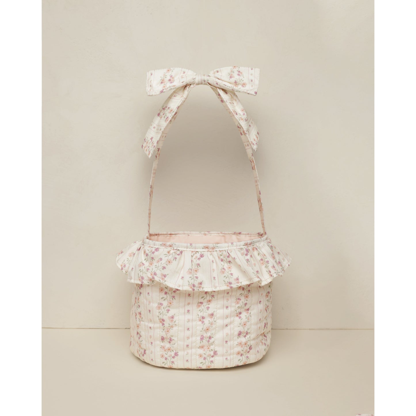 EASTER BASKET || FLORAL STRIPE