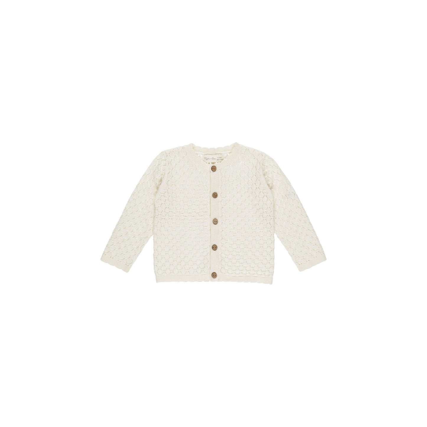BABY CROCHET CARDIGAN || IVORY