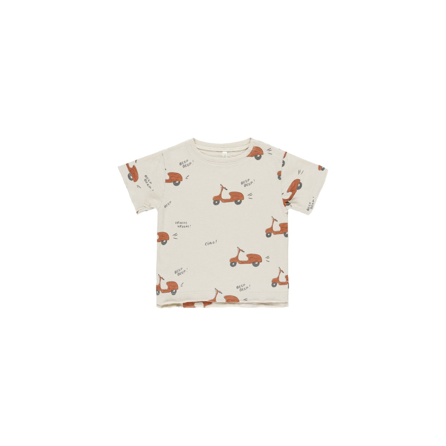 RAW EDGE TEE || MOPED