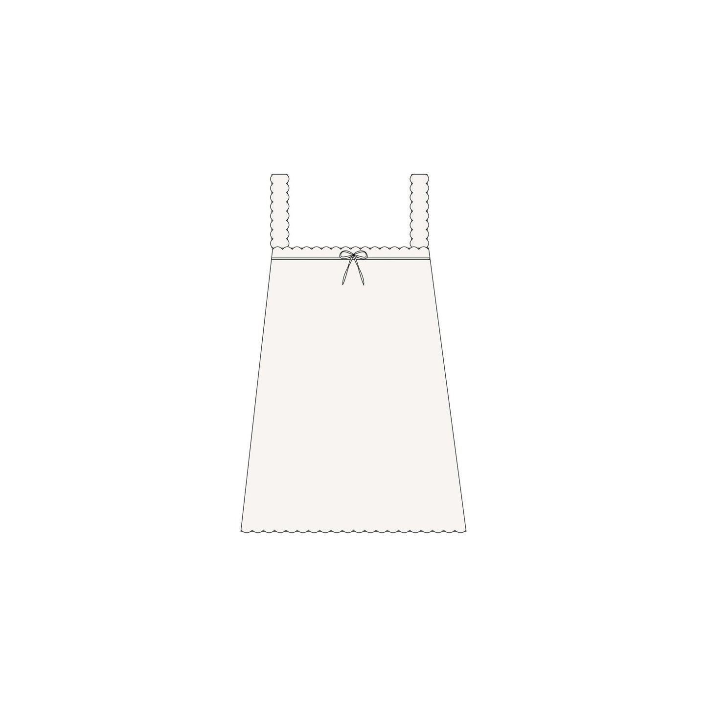 CROCHET TANK MINI DRESS | IVORY