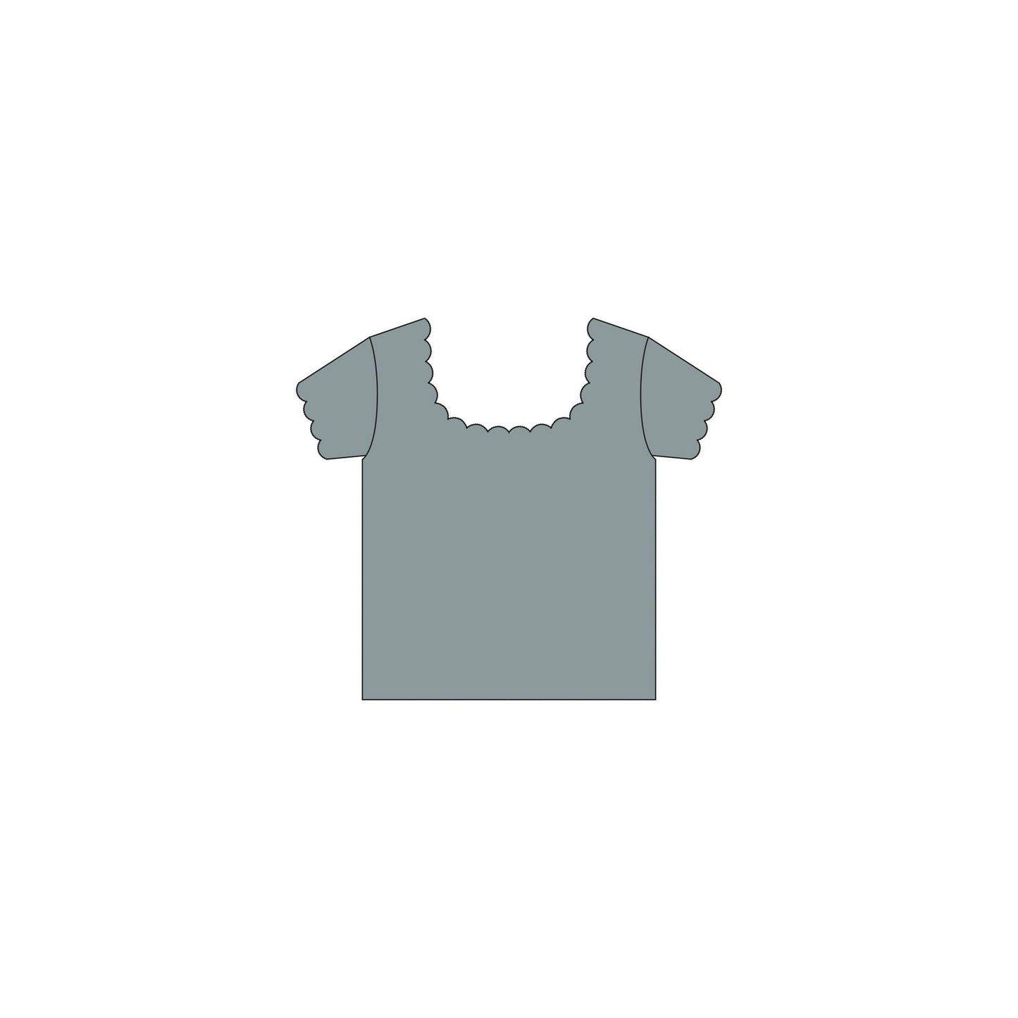 POINTELLE TEE | OCEAN