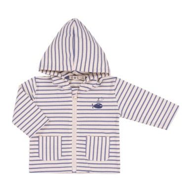 STRETCH FLEECE ZIPPED HOODIE