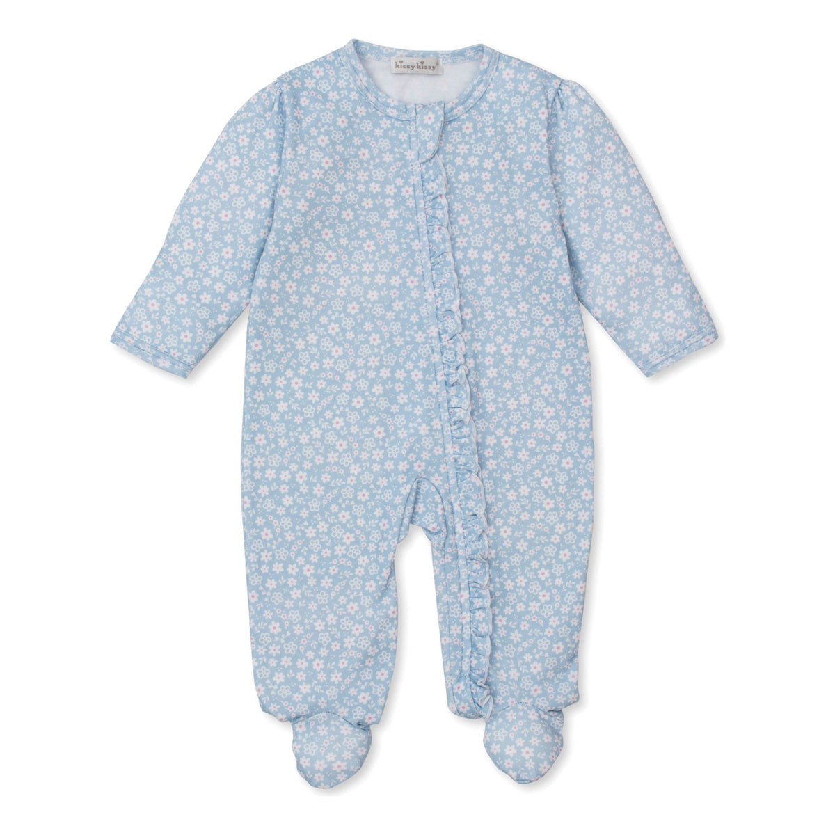 Fall in Bloom Footie w/Zip