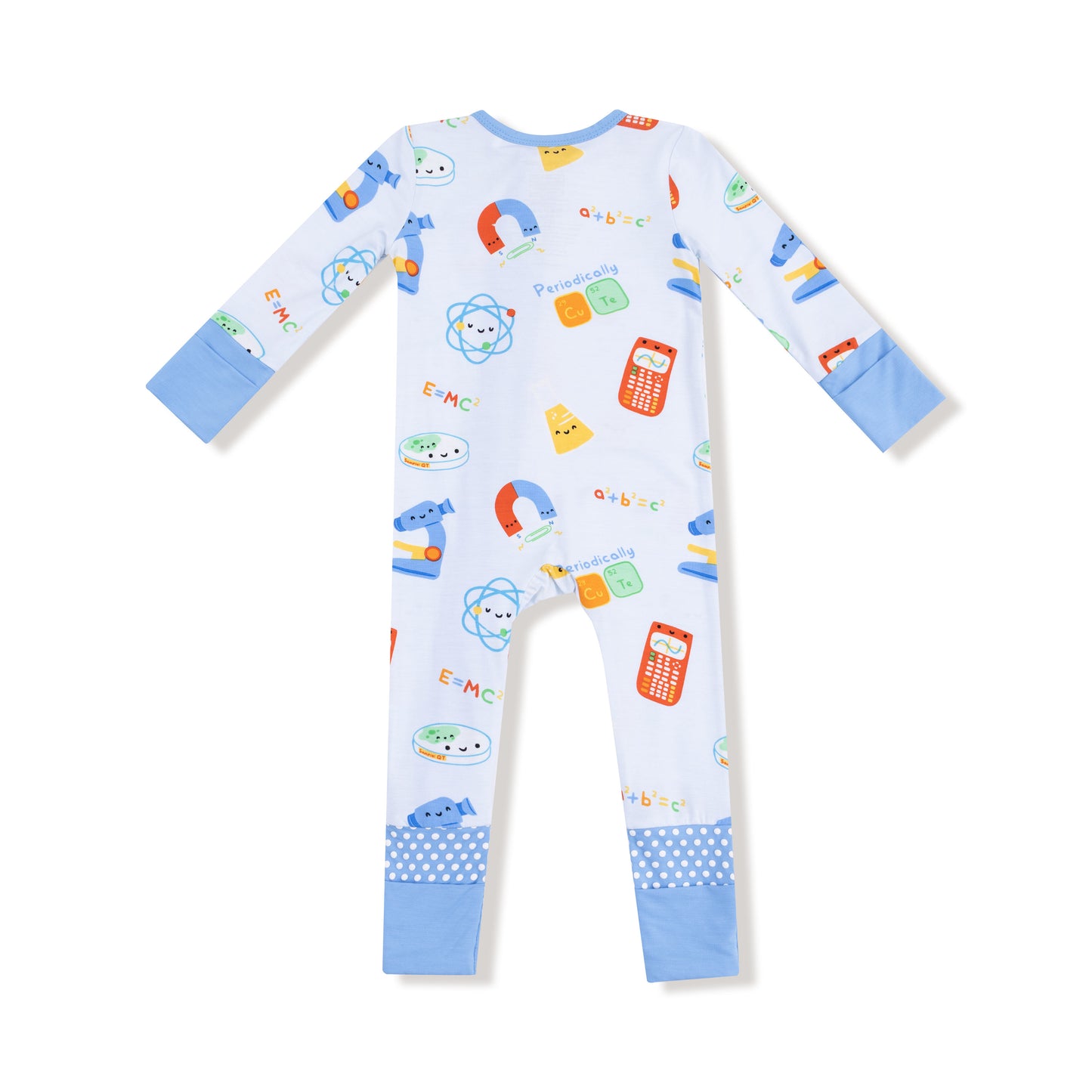 Future Scientist - Blue - 2 Way Zipper Romper