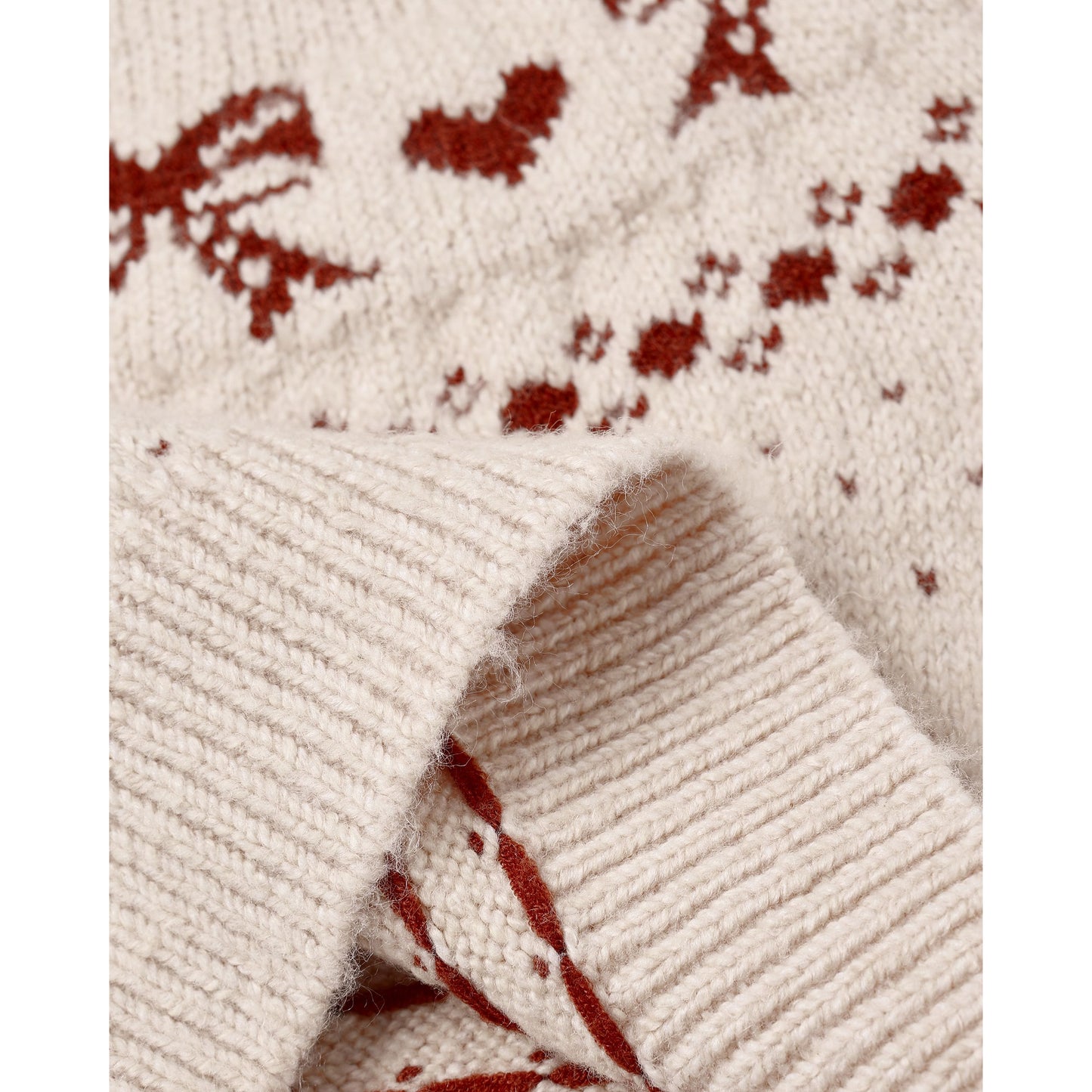 FAIR ISLE SWEATER || BOWS