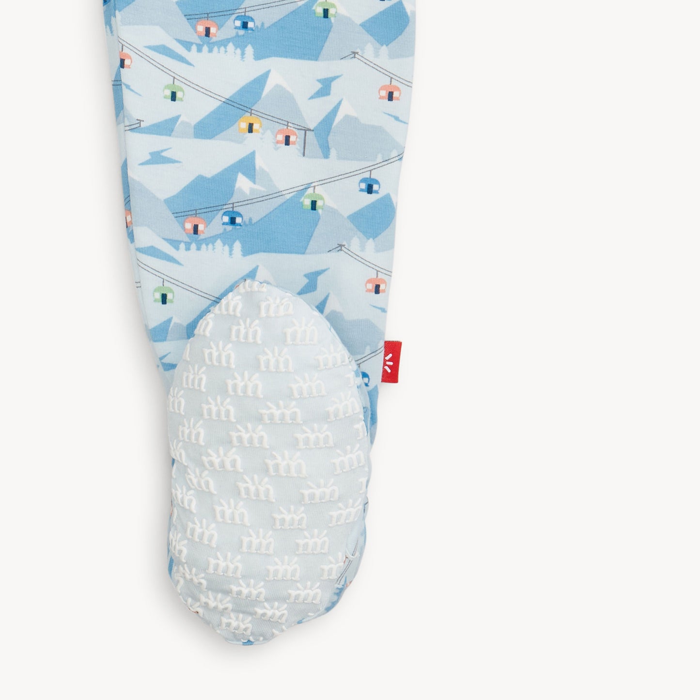 Blue Apres Chic Modal Footie