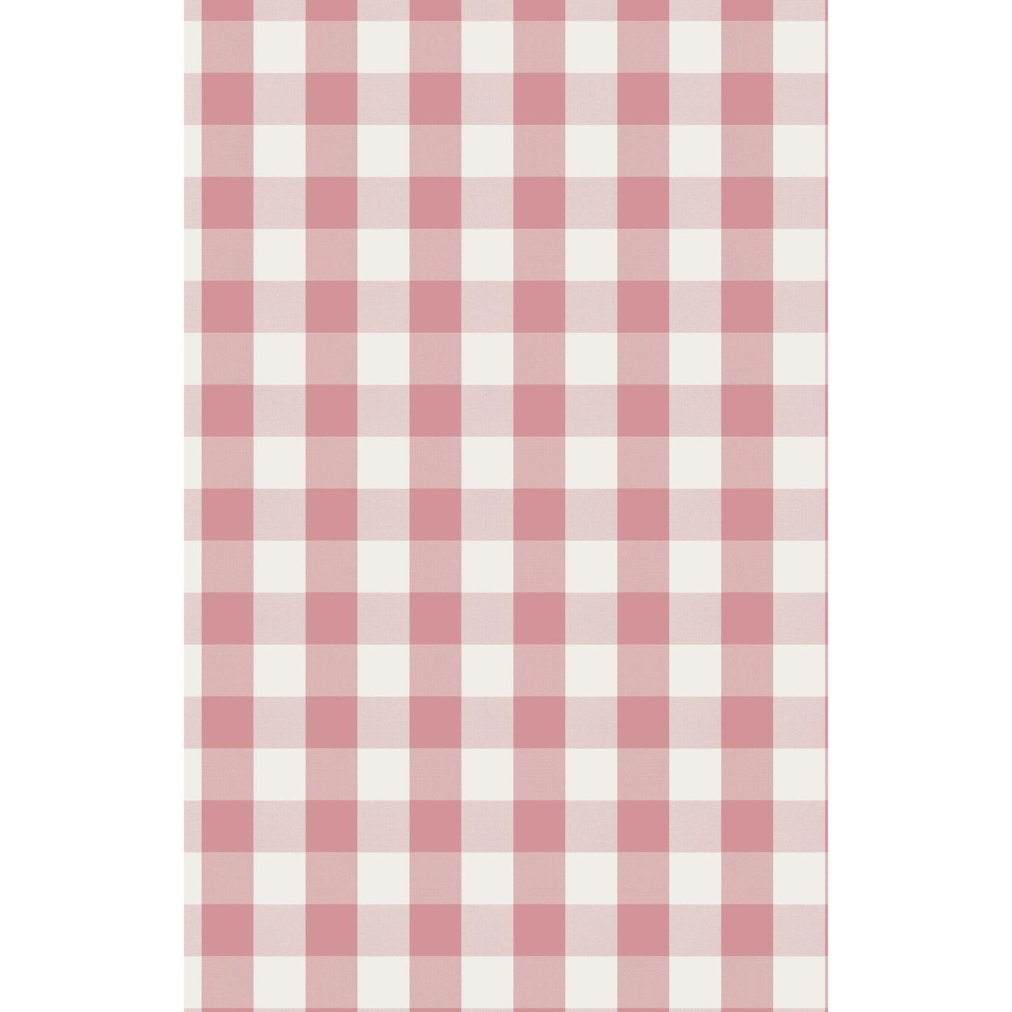 Rose Pink Plaid - Knot Headband