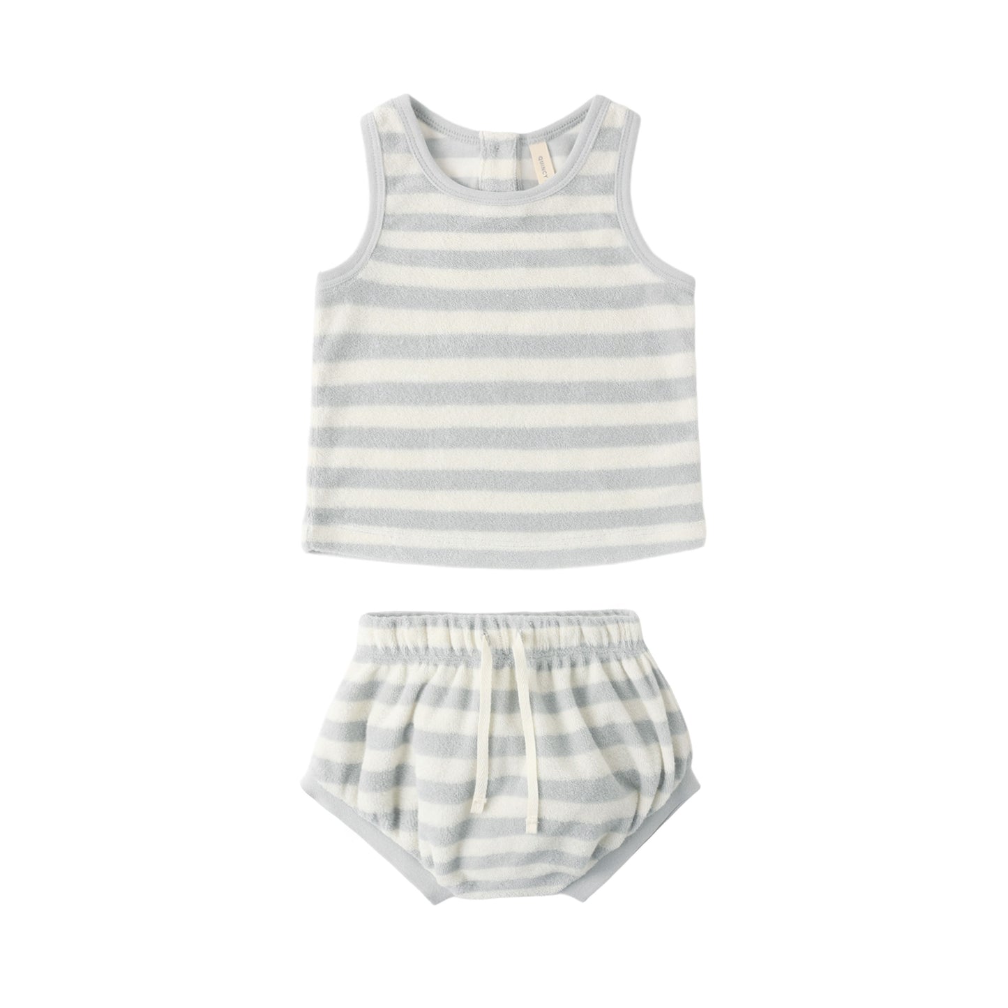 TERRY TANK + SHORT SET SKY STRIPE