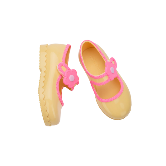 MINI MELISSA HIP BALLERINA BABY YELLOW/PINK