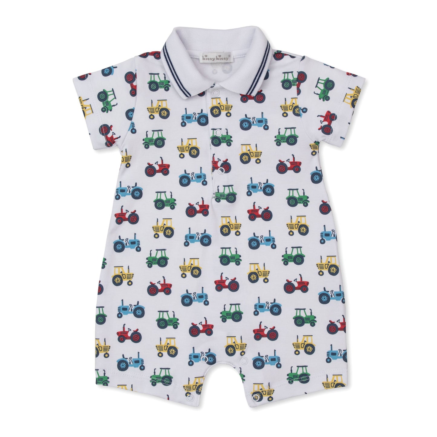 Trusty Tractors Short Playsuit