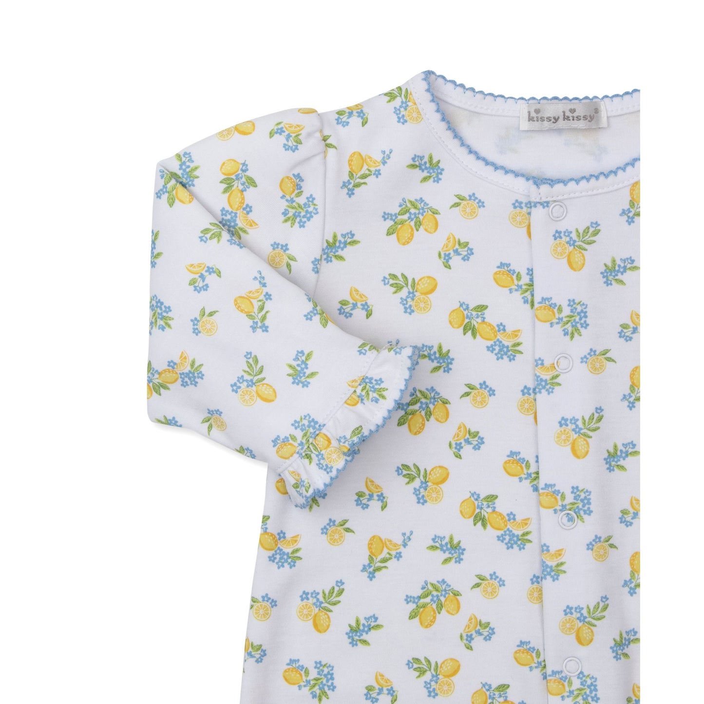 Lemon Blossoms Print Converter Gown