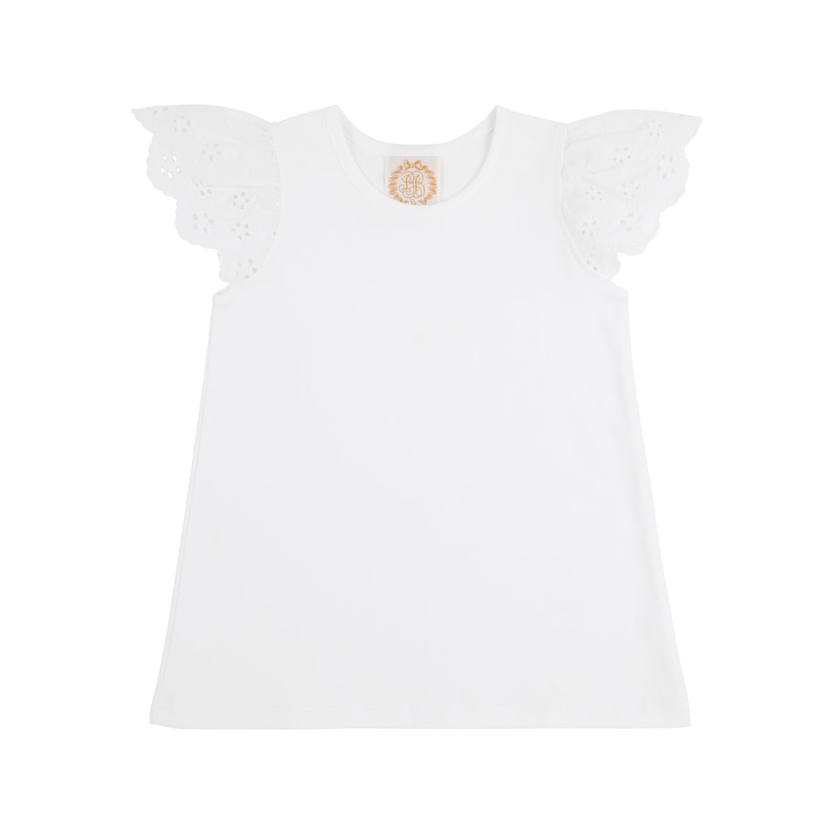 Ellens Eyelet Top Barbados Blue