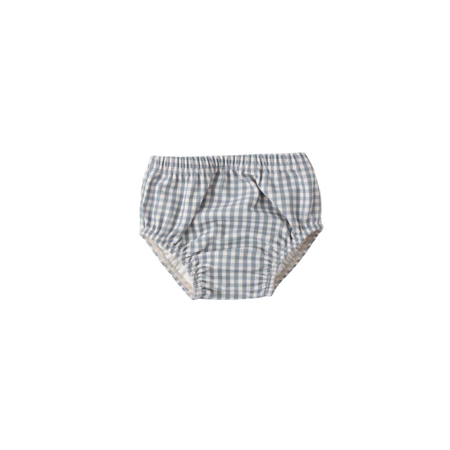 SWIM DIAPER OCEAN GINGHAM