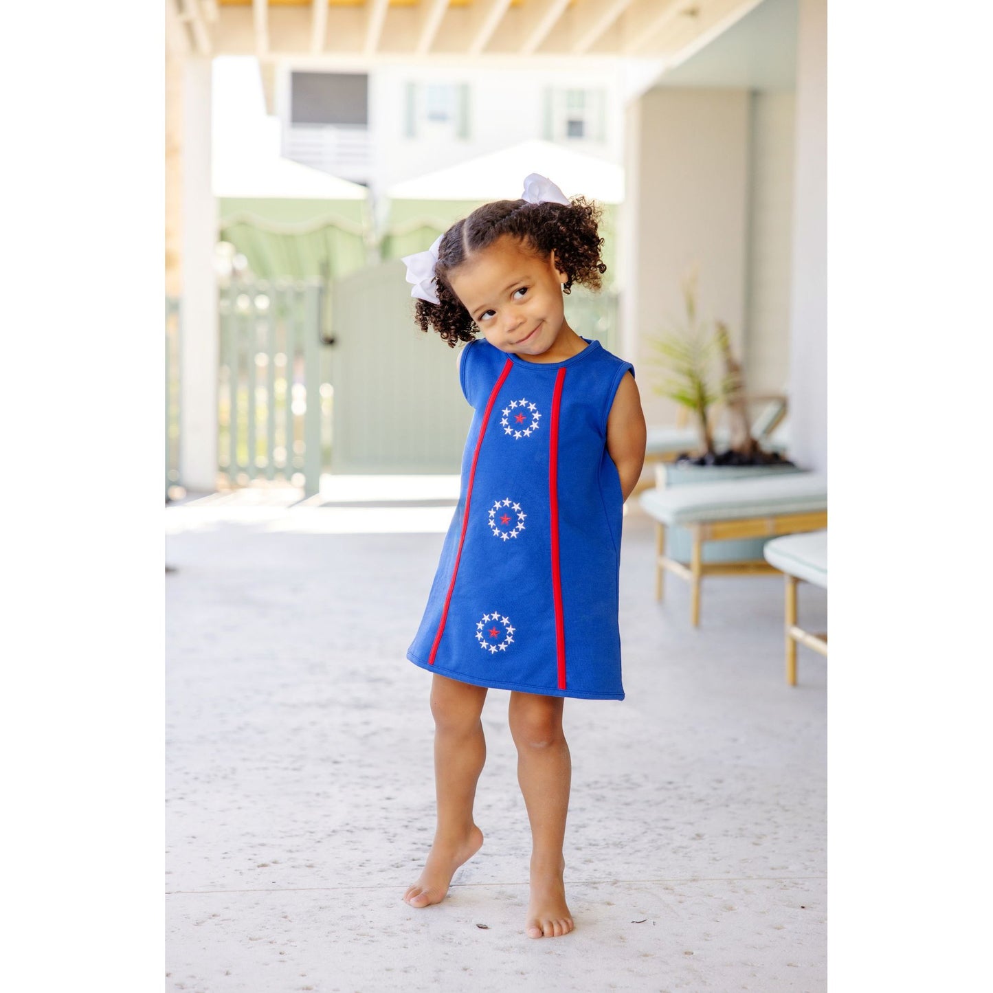 Annie Apron Dress - Knit