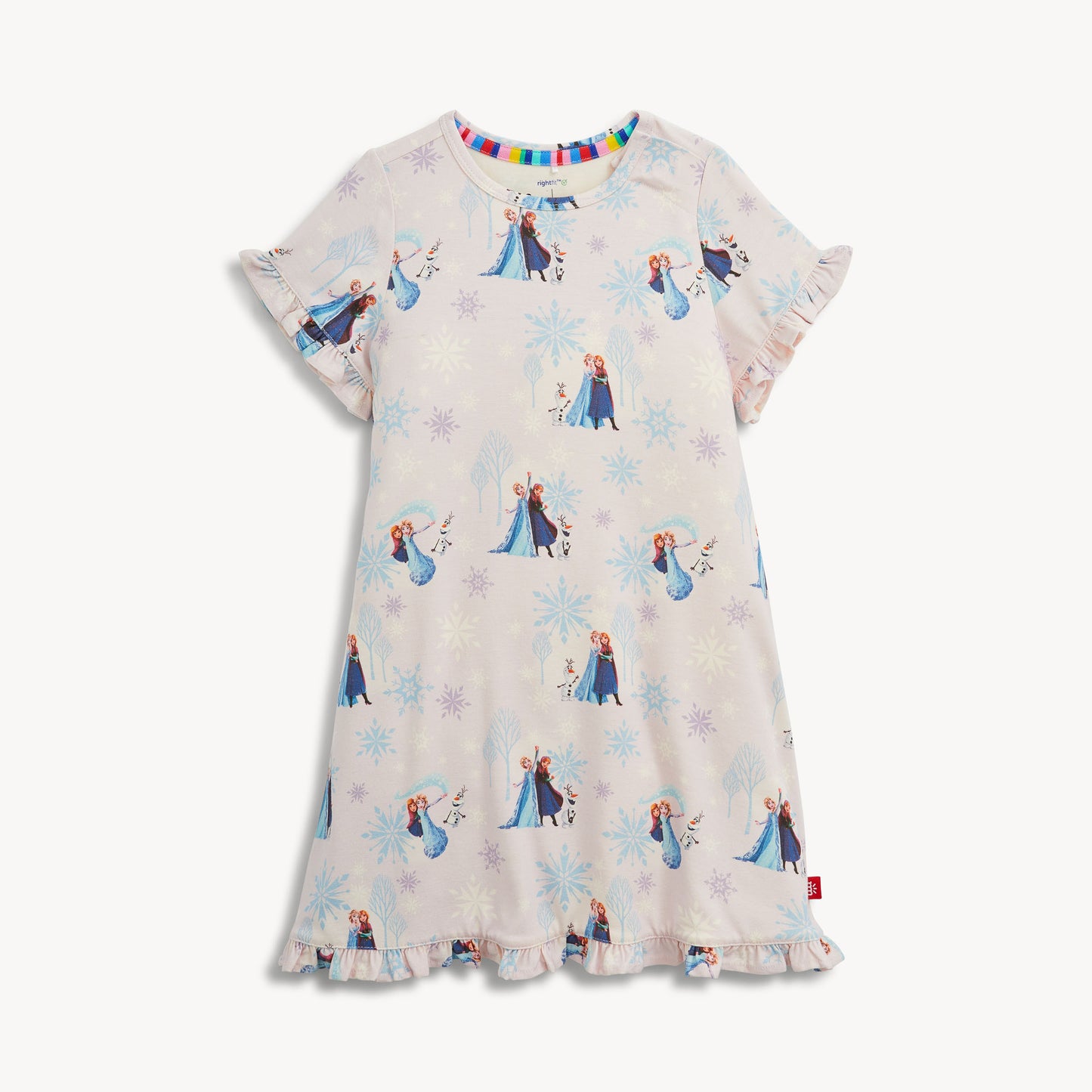 Frozen Right Fit Ruffle Nightgown