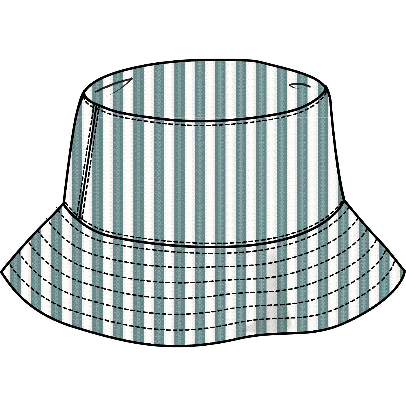 HAT KNIT-TURQUOISE