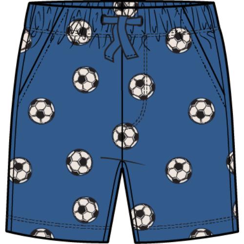 SHORT KNIT-BLUE ROYAL