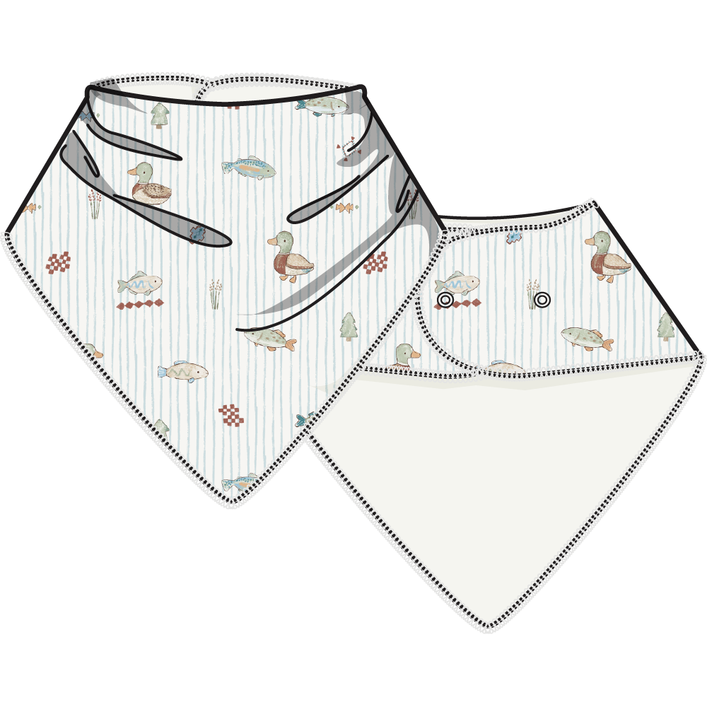 Lake Cuties - Bandana Bib